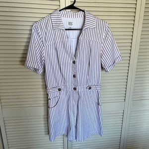 BDG pinstriped Denim romper